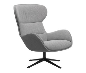 Reno Armchair, Bristol Fabric 3060 Light Grey