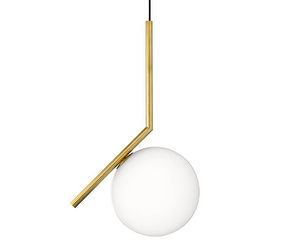 IC Lights S1 -riippuvalaisin, messinki, ø 20 cm IC Lights S1 -riippuvalaisin, messinki, ø 20 cm