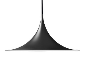Semi-riippuvalaisin, musta, ø 47 cm