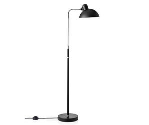 Kaiser Idell -lattiavalaisin, matt black, 6580-F Kaiser Idell -lattiavalaisin, matt black, 6580-F