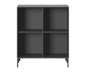 Show Bookshelf, Anthracite, Black Legs