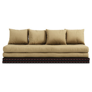 Chico-futonsohva, wheat beige, L 200 cm