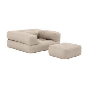 Mini Cube -nojatuoli, beige