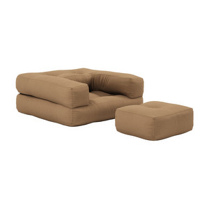Mini Cube -nojatuoli, mocca
