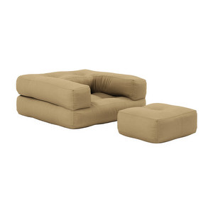 Mini Cube -nojatuoli, wheat beige