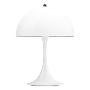 Panthella 250 Portable -pöytävalaisin, valkoinen, ladattava