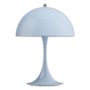 Panthella 250 Portable -pöytävalaisin, vaaleansininen, ladattava