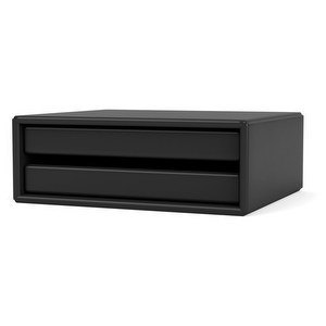 Classify-laatikosto, black, 13 x 36 cm