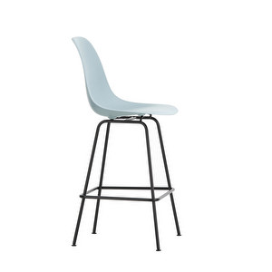 Eames RE -baarituoli, ice grey/musta, medium