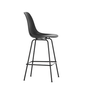 Eames RE -baarituoli, deep black/musta, medium