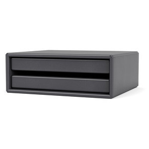 Classify-laatikosto, coal, 13 x 36 cm