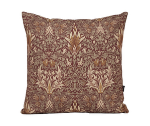 Decorative Cushion, Snakeshead Claret / Gold, 50 x 50 cm Decorative Cushion, Snakeshead Claret / Gold, 50 x 50 cm