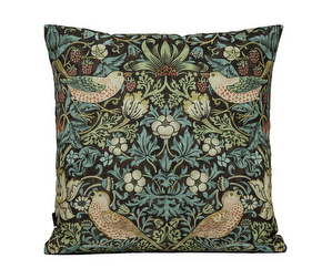 Decorative Cushion, Strawberry Thief Chocolate / Slate, 50 x 50 cm Decorative Cushion, Strawberry Thief Chocolate / Slate, 50 x 50 cm