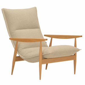 Tao-nojatuoli, Verso-kangas 109 beige / tammi
