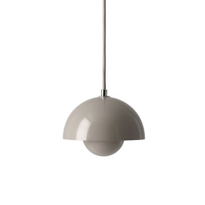 Flowerpot VP10 -riippuvalaisin, grey beige, ⌀ 16 cm