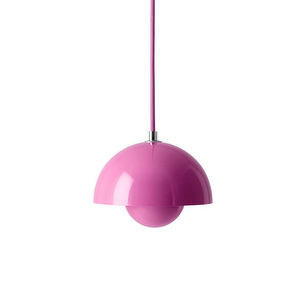 Flowerpot VP10 -riippuvalaisin, tangy pink, ⌀ 16 cm