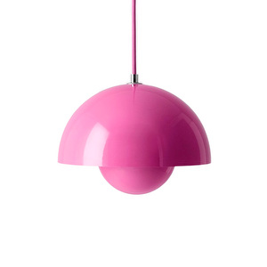 Flowerpot VP1 -riippuvalaisin, tangy pink, ⌀ 23 cm