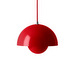 Flowerpot VP1 -riippuvalaisin, vermilion red, ⌀ 23 cm