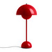 Flowerpot VP3 -pöytävalaisin, vermilion red, ⌀ 23 cm