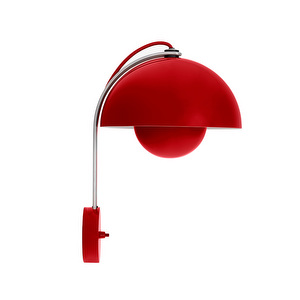 Flowerpot VP8 -seinävalaisin, vermilion red, ⌀ 23 cm