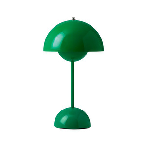 Flowerpot VP9 -pöytävalaisin, signal green, ladattava Flowerpot VP9 -pöytävalaisin, signal green, ladattava