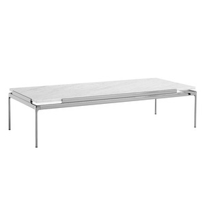 Sett LN12 -sohvapöytä, Bianco Carrara -marmori, 60 x 140 cm Sett LN12 -sohvapöytä, Bianco Carrara -marmori, 60 x 140 cm