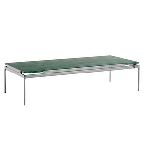 Sett LN12 -sohvapöytä, Verde Guatemala -marmori, 60 x 140 cm Sett LN12 -sohvapöytä, Verde Guatemala -marmori, 60 x 140 cm