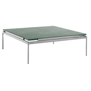 Sett LN13 -sohvapöytä, Verde Guatemala -marmori, 100 x 100 cm Sett LN13 -sohvapöytä, Verde Guatemala -marmori, 100 x 100 cm