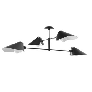 Bonnet SC91 -kattovalaisin, musta, K 40 cm