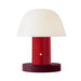 Setago JH27 -pöytävalaisin, maroon/grape, ladattava