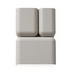 Tabata LN10 -seinävalaisin, silk grey