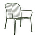 Thorvald SC101 -nojatuoli käsinojilla, bronze green