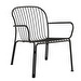 Thorvald SC101 -nojatuoli käsinojilla, warm black