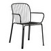 Thorvald SC95 -tuoli käsinojilla, warm black