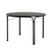 Thorvald SC98 -ruokapöytä, warm black, ⌀ 115 cm