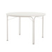 Thorvald SC98 -ruokapöytä, ivory, ⌀ 115 cm