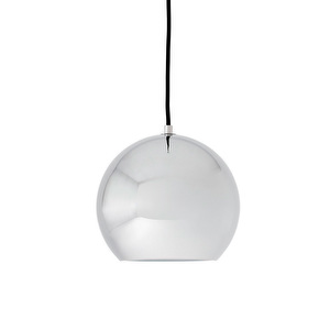 Topan VP6 -riippuvalaisin, chrome, ⌀ 21 cm
