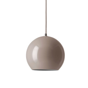 Topan VP6 -riippuvalaisin, grey beige, ⌀ 21 cm