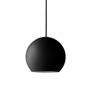 Topan VP6 -riippuvalaisin, matt black, ⌀ 21 cm Topan VP6 -riippuvalaisin, matt black, ⌀ 21 cm