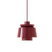 Utzon JU1 -riippuvalaisin, dark burgundy, ⌀ 22 cm
