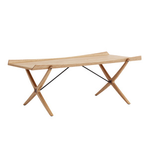 X HM13 -sohvapöytä, tammi / pähkinä, 120 x 61 cm