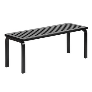Ritiläpenkki 153A, maalattu musta, L 112 cm Ritiläpenkki 153A, maalattu musta, L 112 cm