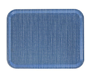 Rivi Tray, Blue/White, 43 x 33 cm