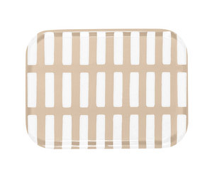 Siena Tray, Sand/White, 27 x 20 cm