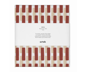Siena Coated Fabric, Brick/Sand, 145 x 300 cm