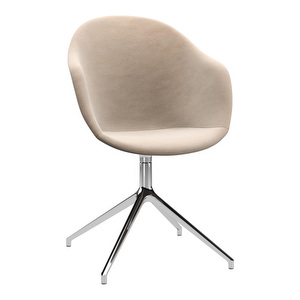 Adelaide Chair, Velvet Fabric 3033 Sand / Aluminium Adelaide Chair, Velvet Fabric 3033 Sand / Aluminium