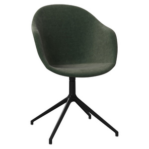 Adelaide Chair, Ravello Fabric 3232 Dusty Green / Black, Armrests
