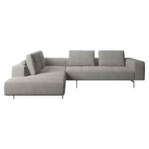 Amsterdam Corner Sofa, Tomelilla Fabric 3142 Grey, W 288 cm Amsterdam Corner Sofa, Tomelilla Fabric 3142 Grey, W 288 cm