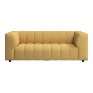 Bellagio Sofa, Capri Fabric 3234 Mustard, W 201 cm