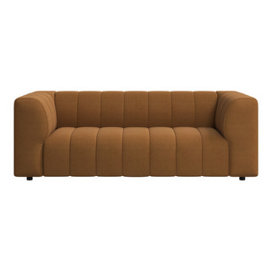 Bellagio Sofa, Frisco Fabric 2057 Camel, W 201 cm